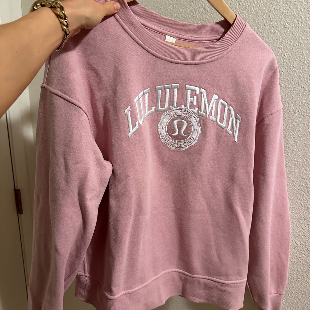 Lululemon Pink Haze Crewneck